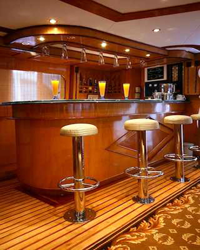 Lounge & Bar sur M/Y Carlton Croisière Yacht à Sharm el Sheikh Egypte