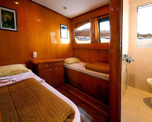 Cabine double sur M/Y Carlton Moteur-yacht à Sharm el Sheikh Egypte