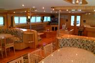 Salon intérieur sur M/Y Excellence croisière plongée yacht à moteur à Marsa Alam Egypte