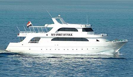 M/Y Spirit of Folk Croisière de plongée bateau de safari à mer rouge sud en Egypte